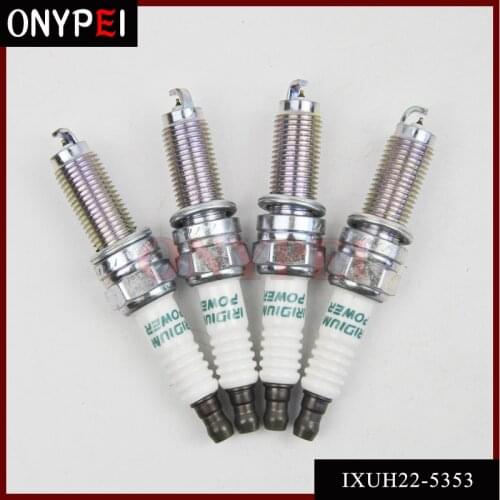 4pcs/lot Iridium Power Spark Plugs IXUH22 5353 for Benz BMW Honda Accord Civic IXUH22-5353