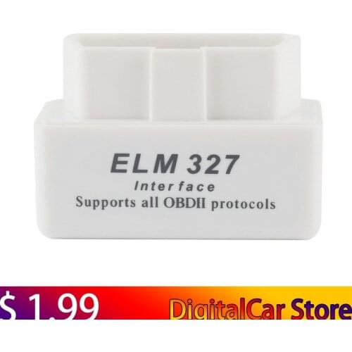 High quality!Car Auto Interface Scanner Mini ELM327 OBD2 II Bluetooth Diagnostic Tool Compatible Phones smart scan tool hot sale