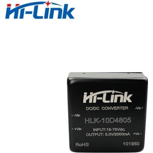 Free shipping 48V to 5V 2A 10W dc dc converter 18-75Vdc
