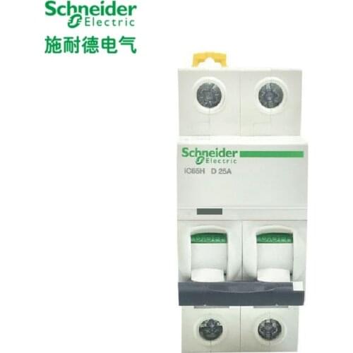 Schneider electric Mini Circuit Breaker iC65H 2p D type 1A - 63A 10kA MCB A9F29201-A9F29263