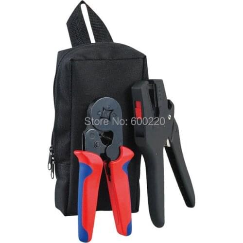 Combination tool set,cable ferrules crimping tool,wire stripper,mini tool kit