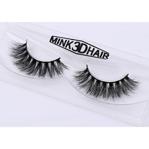 Mink Lashes 3D Mink False Eyelashes Long Lasting Lashes Natural & Lightweight Mink Eyelashes 1 pair