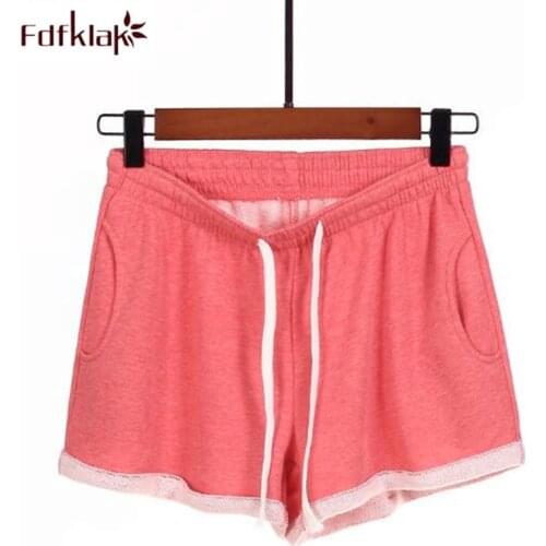Lounge wear pajamas shorts pant new cotton sleepwear pajama pants women nightwear pijama pant large size ladies home pants