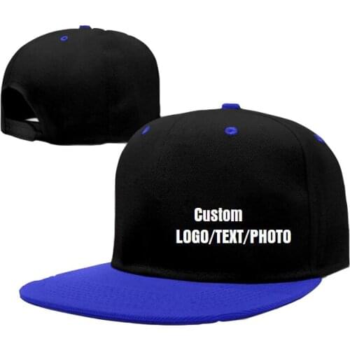 Personalised Custom Hat Hip Hop Baseball Cap Print TEXT/LOGO/PHOTO Adult