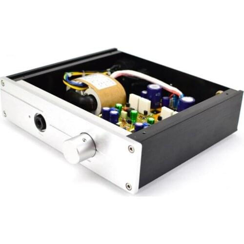 HV11 Class A Fully discrete unfeedback direct couple Stereo headphone amplifier
