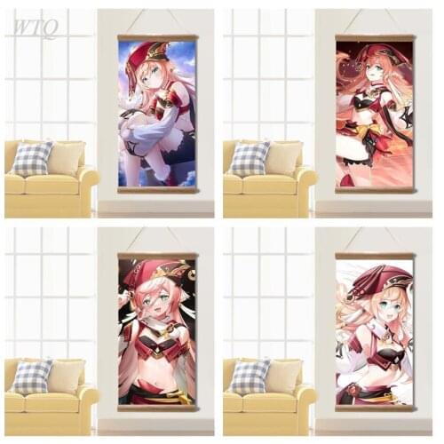 Genshin Impact Poster Yan Fei Game Anime Posters Wall Poster Canvas Painting Wall Decor Wall Art Picture Room Decor Home Decor