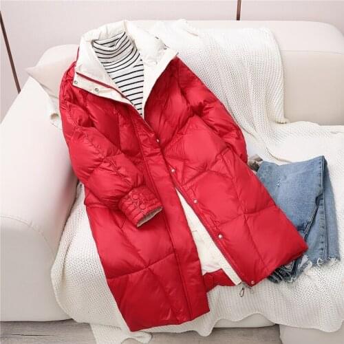 2021 Winter Down Jacket Women Warm Puffer Coat Female Korean Woman Parkas Casaul Coats Womens Clothing Casaco Feminino WPY3986