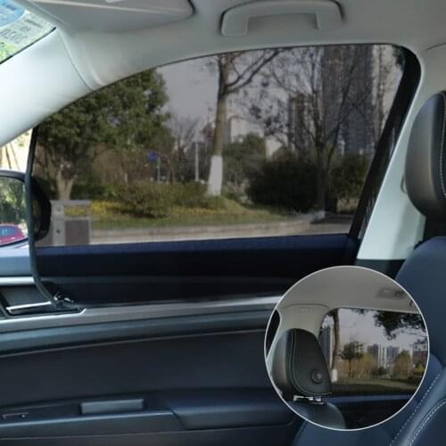 Side Window Sunshade Magnetic Front Rear Window Sun Shade Curtain Perspective Mesh for Baby Sun Protection Cover Car Accessories