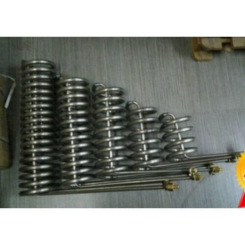 Titanium tube Coil Evaporator for 1P 1.5 2 2.5 3P aquarium chiller heat exchanger fish tank in seafood pond
