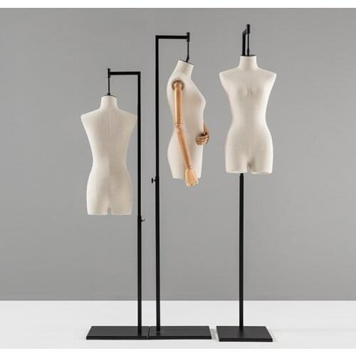 Fashion Style Customized Display Rack Mannequin Fabric Made By Factory