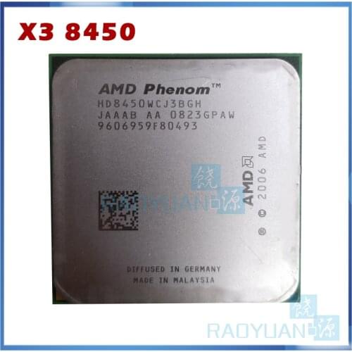 AMD Phenom X3 8450 Triple-Core DeskTop 2.1GHz CPU HD8450WCJ3BGH Socket AM2+/940pin