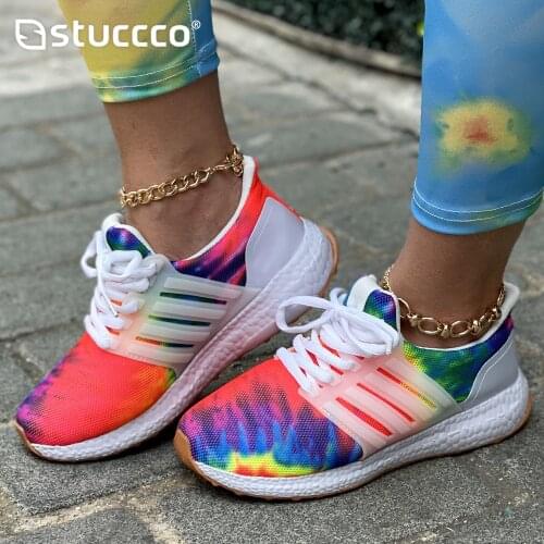 2021 New on Sale Shose Women Summer Chunky Shoes Platform Sneakers Mesh Breathable Lightweight Zapatos De Mujer Color Amarillo