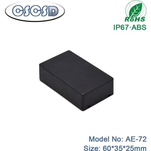 1pcs 60*35*25mm Black/Grey Waterproof Plastic Electric Project Junction Box by CSCSD professional factory
