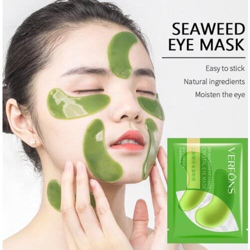 10pcs=5pair Crystal Collagen Gold Eye Mask Anti-Aging Dark Circles Acne Beauty Patches For Eye Skin Care Korean Cosmetics