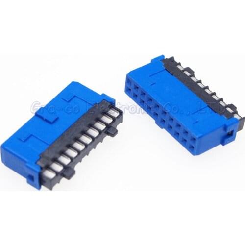 10pcs USB 3.0 Female Socket IDC 19P IDC3.0 USB Connector