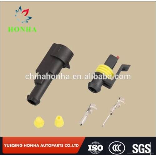 100pcs/lot DJ7011-1.5-11/21 1 Pin Super seal male and female sealed Electrical wire harness Connectors