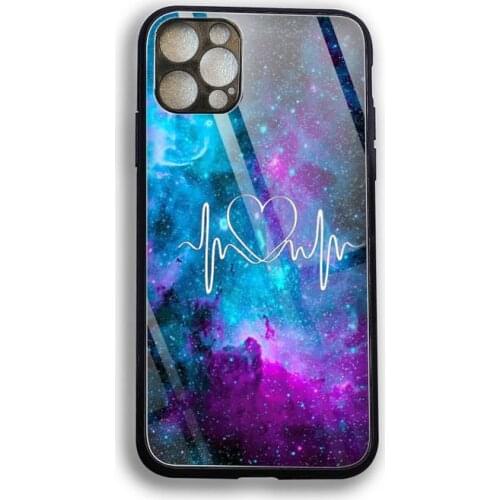 Starry sky natural fashion Phone Case Tempered Glass For iPhone 12 Pro Max Mini 11 Pro XR XS MAX 8 X 7 6S 6 Plus SE 2020 case
