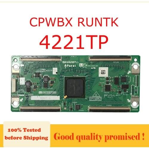 CPWBX RUNTK 4221TP ZB ZE for SHARP LCD-60LX710DA LCD-60E77A ... T-con Board Display Card for TV CPWBXRUNTK T con Board
