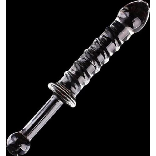 Pyrex Crystal Dildo Screw Thread Glass Dildos Crystal Penis Anal Toys Adult Crystal Female Sex Products Sex Toys for Women Men