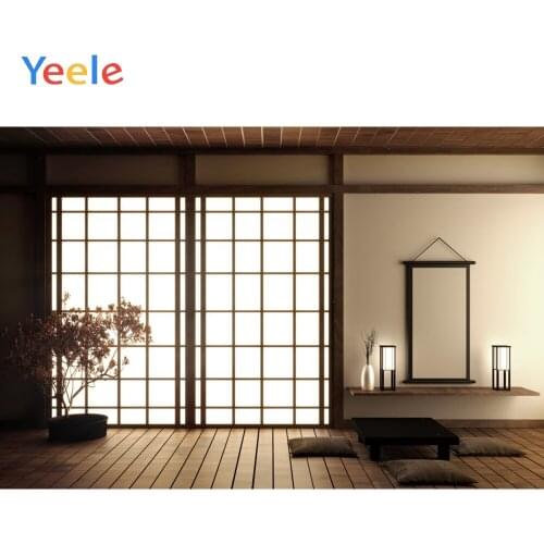 Yeele Photocall Interior Japanese-style Window Retro Photography Backdrop Personalized Photographic Backgrounds For Photo Studio