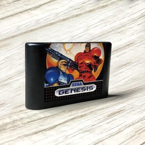 Forgotten Worlds - USA Label Flashkit MD Electroless Gold PCB Card for Sega Genesis Megadrive Video Game Console