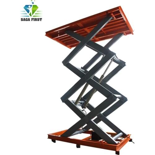 4000kg 4ton Hydraulic Truck Scissor Lift Table Scissor Lift Platform