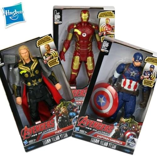 Hasbro Genuine Marvel 30CM Robert Bruce Banner Thor Odinson PVC Collectible Action Figure Model Dolls Toys Kids Gifts
