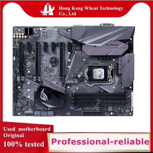 For ASUS ROG STRIX Z270F GAMING Motherboard Socket LGA 1151 DDR4 M.2 nvme ssd For Intel Z270 Original Desktop Used Mainboard