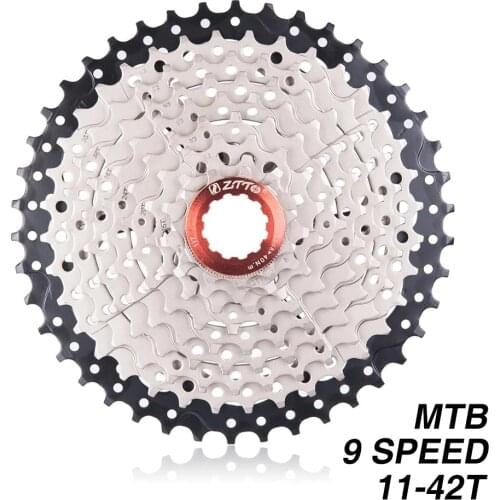 MTB 9 Speed 11-42T Cassette Mountain Bike WIDE RATIO 9S 27S Freewheel Compatible for Shimano M430 M4000 Bicycle Parts