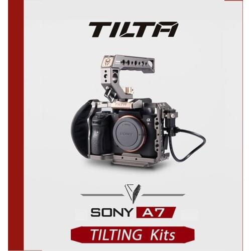 TILTA Cage for Sony A7 ii/A7 iii /A9 a7rii a7r3 a7r iii a7sii Video DSLR Camera Cage for Alpha A 7 vs smallrig sony a7 cage