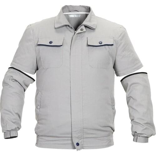 Summer Sport Fan Air Condition Cool Man Woman Travel Ultralight Brand Outdoor Vest Clothes Jacket Sun Windbreaker Fishing Worker