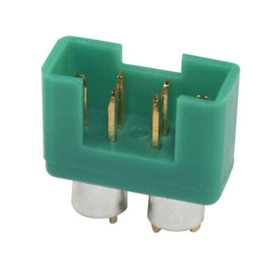 MPX six-pin plug nylon plastic sleeve with silver protection ring connector