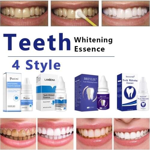 New Teeth Whitening Serum Gel Dental Oral Hygiene Cleanser Effective Remove Tooth Stains Plaque Teeth Bleaching Essence