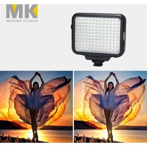 New DBK VL-F120 LED-5009 Camcorder Camera LED Light Panel Vedio Handle Charger For Photography