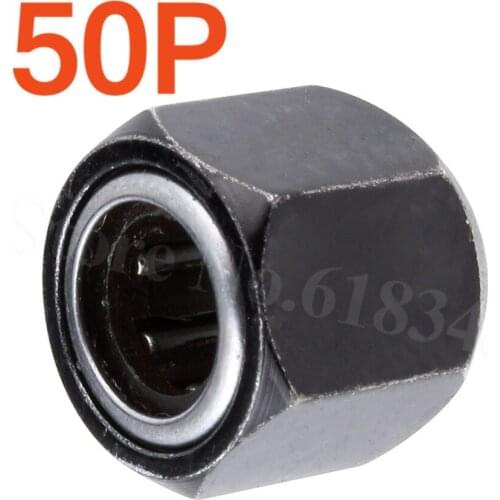 Wholesale 50P/Lot R025 HSP 1/10 Scale Hex 12mm Nut One-way Bearing For VX 18 16 21 Engine Spare Parts 94188 Baja
