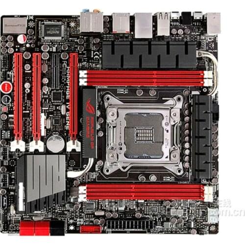 Original motherboard ASUS Rampage IV Gene DDR3 LGA 2011 USB2.0 USB3.0 for I7 CPU 32GB X79 Desktop motherboard Free shipping
