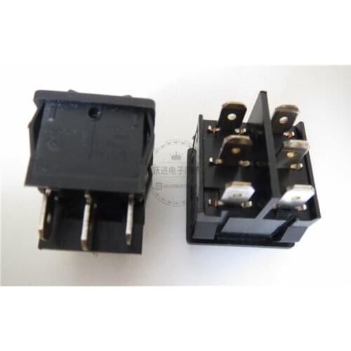 Original new 100% 1809 self-propelled rocker switch 6pin 3gear self-resetting tilting switch 6A250VAC