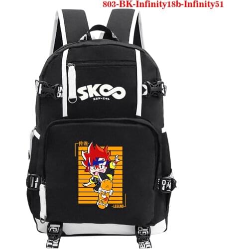 Boys Girls New Backpack Printed SK8 The Infinity Teenager Cosplay Sports Daypack Bag Dropshipping Travel Bags School Laptop Bags