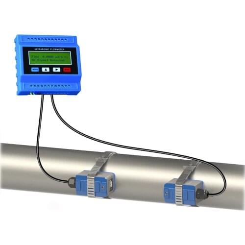 TUF-2000M Water Flow Meter TS-2(DN15~DN100) TM-1 TL-1-HT(-30~160℃) High-Tem Ultrasonic Module Sensor Digital Liquid Flowmeter