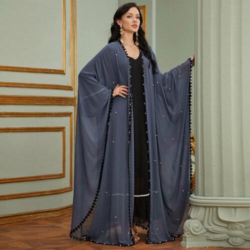 Women Muslim Arabic Dubai Evening Dresses Abaya Robe Gowns Kimono Ramadan Arab Islamic Clothing