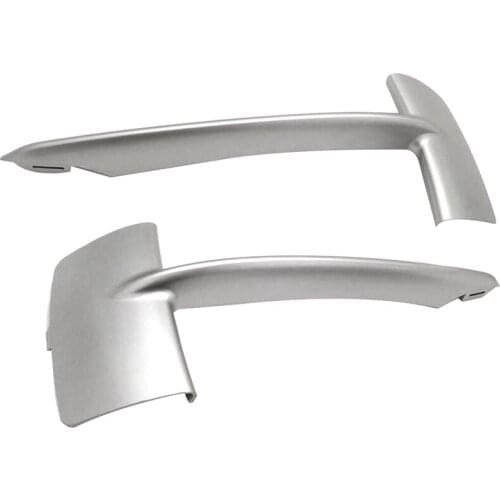 1 Pair Front Left Right Bumper Grille Grill Trim Bumper Lower Grille Trim Cover 1117303113,51117303114 for BMW X5 F15 2014-2017