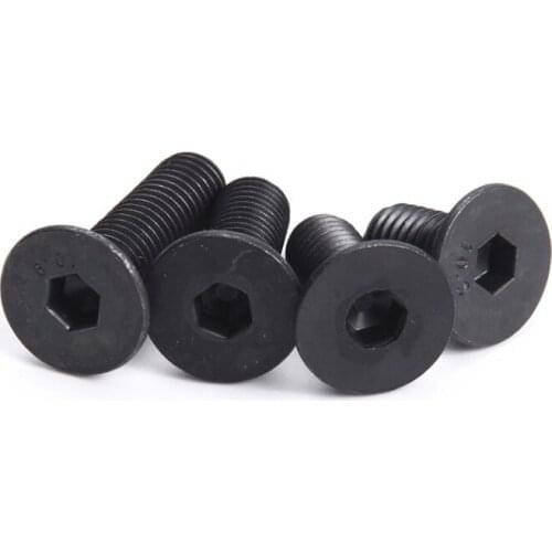 10.9 high-strength hexagon socket countersunk head flat head bolts M1.6M2M2.5M3M4*3 4 5 6 7 8 9 15 22 28 32 38 40 45 50