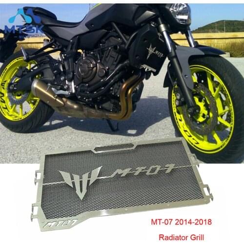 MT-07 2014 2015 2016 2017 2018 For YAMAHA MT 07 MT07 Motorcycle Radiator Protective Cover Grill Guard Grille Protector