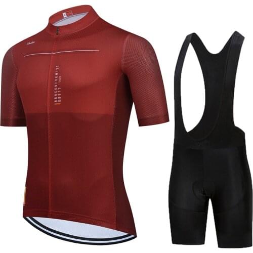 2021 Summer Cycling Jersey Set Road Bicycle Jersey MTB Bicycle Wear Breathable Cycling Clothing Mens Cycling Sets Bike Uniform