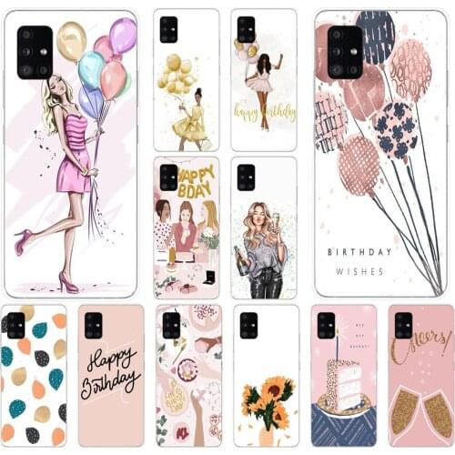 42AS Besties afternoon tea Silicone case for Samsung Galaxy A01 A10 A20 A20E A20S A31 A40 A41 A51 A71 2019 cover funda