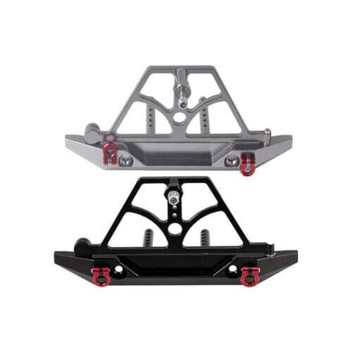 90046 90047 SCX10 RC simulation climbing car metal front and rear bumper spare tire carrier