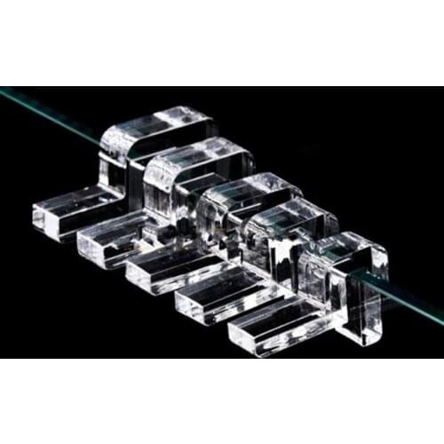 4 pieces/lot acrylic fish tank glass cover aquarium cover bracket support frame