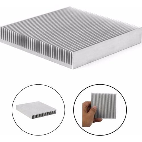 ANENG Aluminum Heatsink Radiator for IC LED Electronic Chipset Heat 90mm x 90mm x 15mm