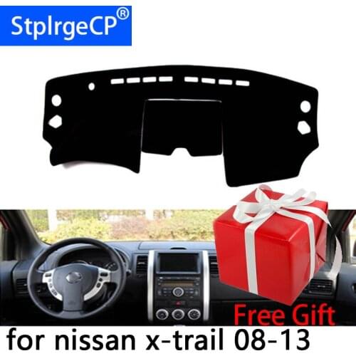 For Nissan X-Trail X Trail T31 2008-2013 Right and Left Hand Drive Car Dashboard Cover Mat Shade Cushion Pad Carpets Accessories