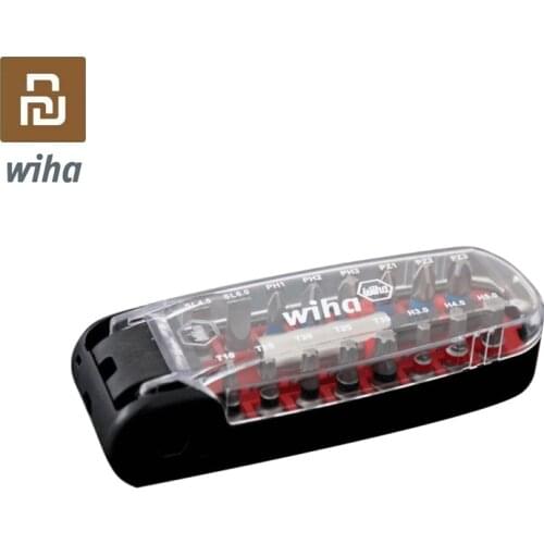 Youpin Wiha 17 IN 1 Wrench Screwdriver Bits Kit Magnetic Crocodile Mouth Shape Mini Portable Pocket Screwdriver Set Repair Tool